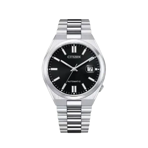 Relógio Citizen Tsuyosa Automatic Steel Black 40 mm