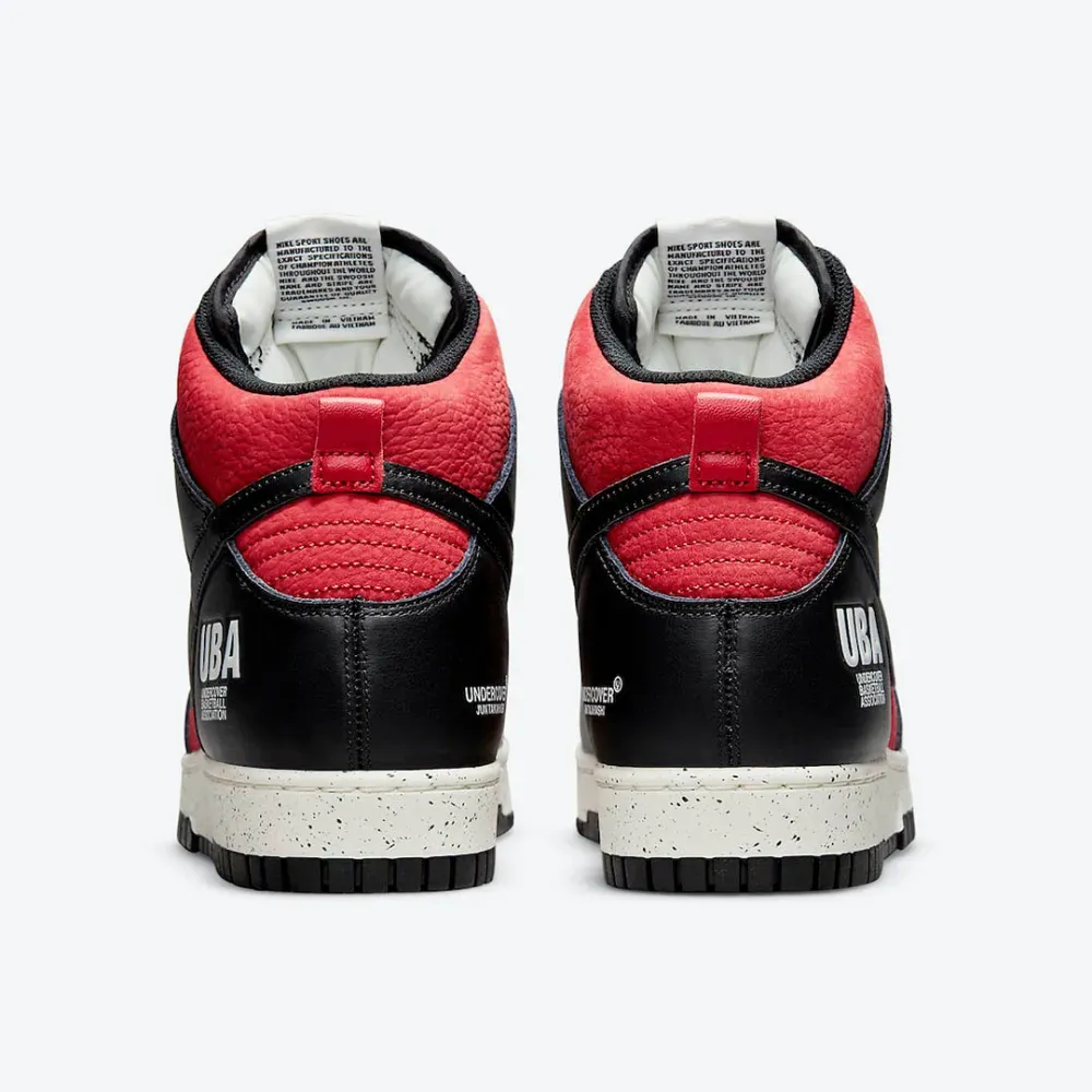 Undercover x Nike Dunk High 1985 Gym Red - Droper