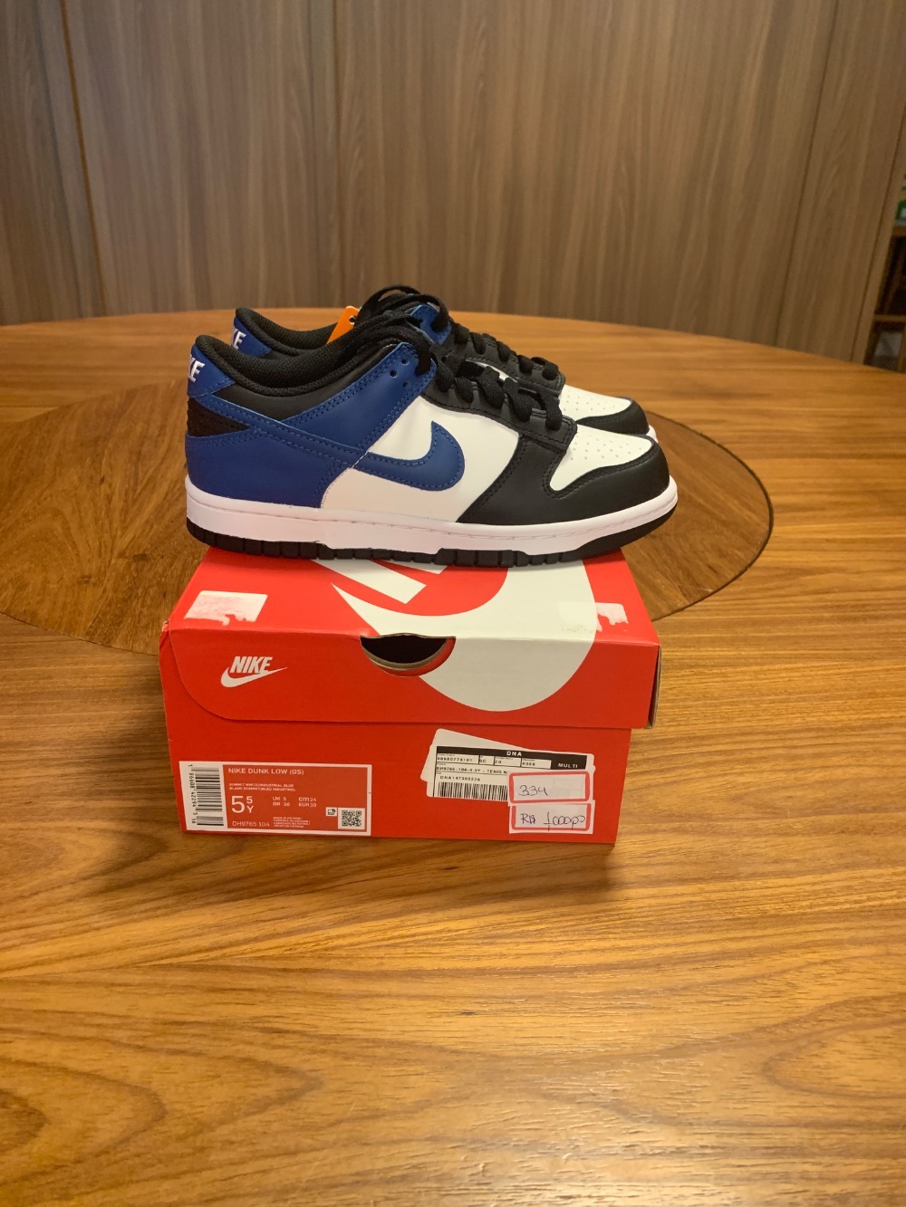 Nike Dunk Low GS Industrial Blue — 36, Novo