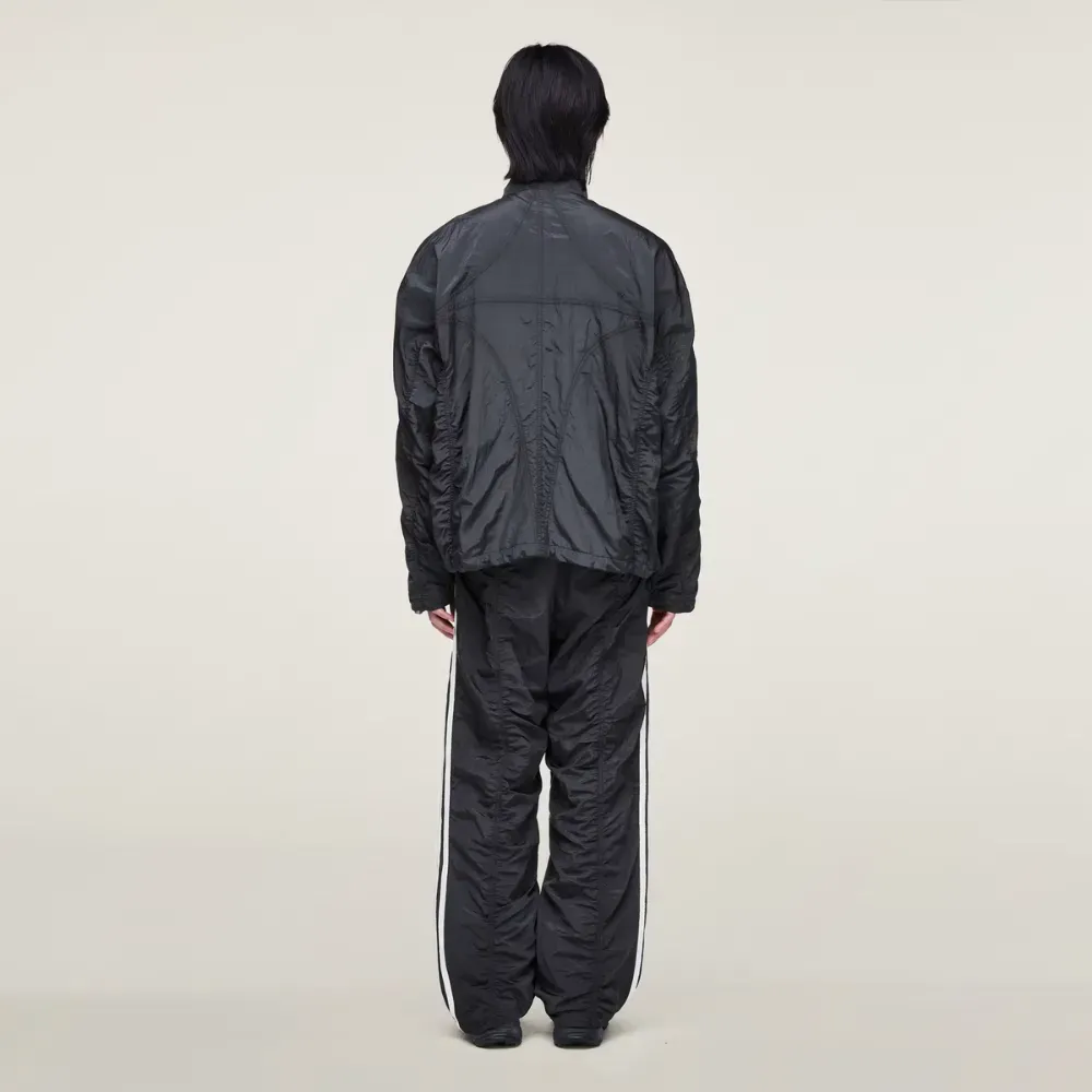 Thug Club x adidas Jaqueta Woven Track Black Silver Metallic - Droper