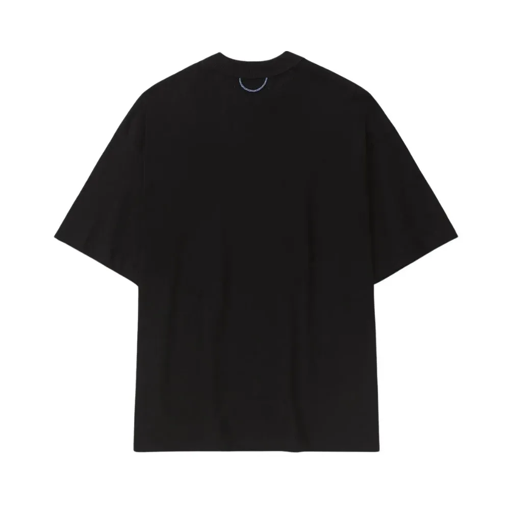 Camiseta Quadro Creations QC Notes Boxy Black - Droper