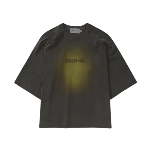 Camiseta Quadro Creations Burn-In Oversized Raglan Stoned Acid