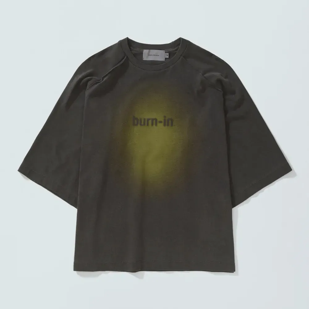 【50%オフ】新品 PGG TEXBRID ジャガード Tシャツ サイズ１ Camiseta Quadro Creations Burn-In Oversized Raglan Stoned Acid