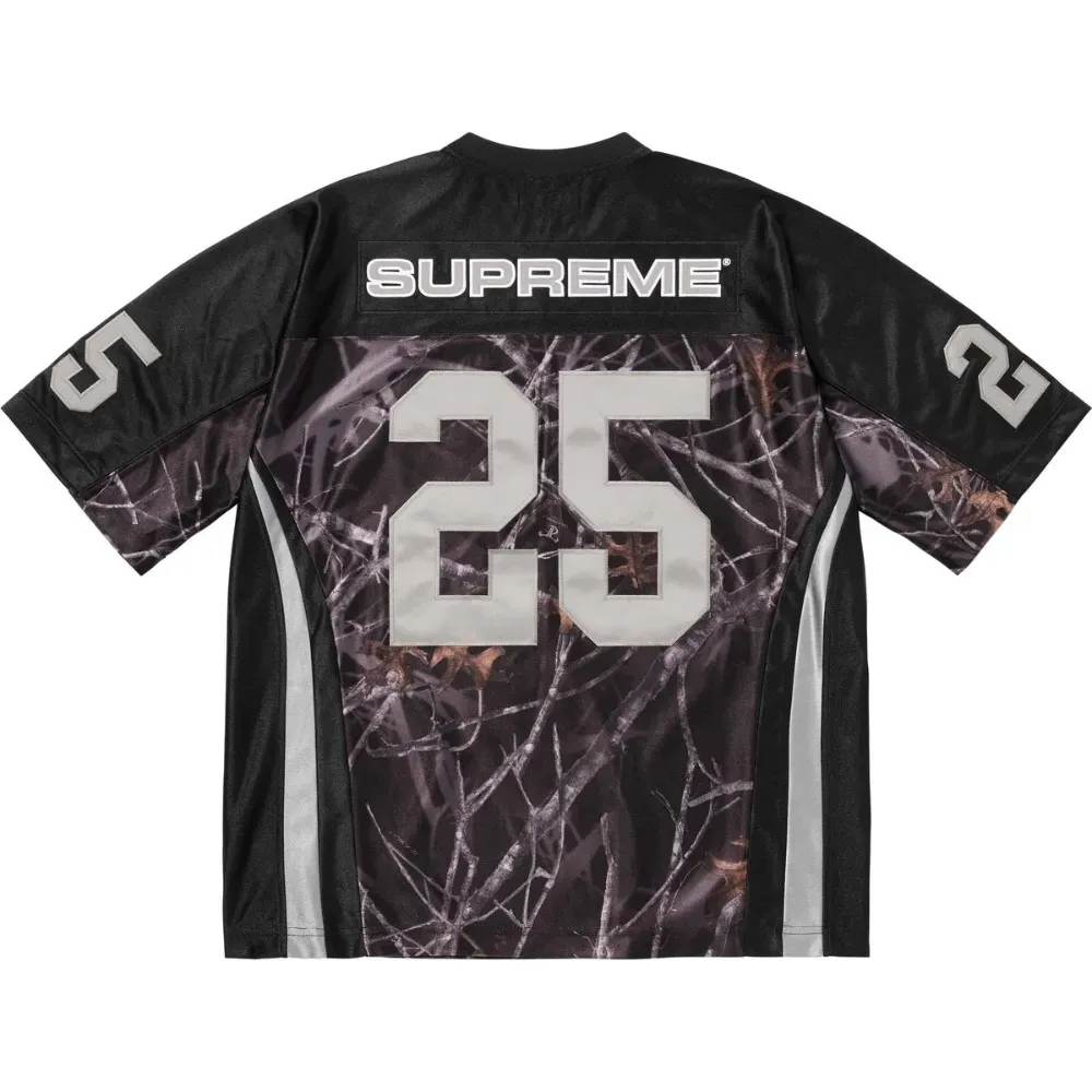 Jersey Supreme Cancer Awareness Football Black FW25-W8 - Droper
