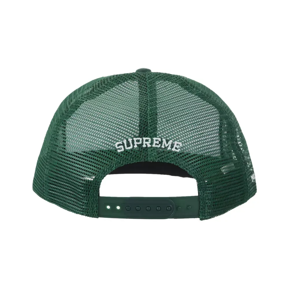 Number (N)ine x Supreme Boné Mickey Mesh Back 5-Panel Green FW25
