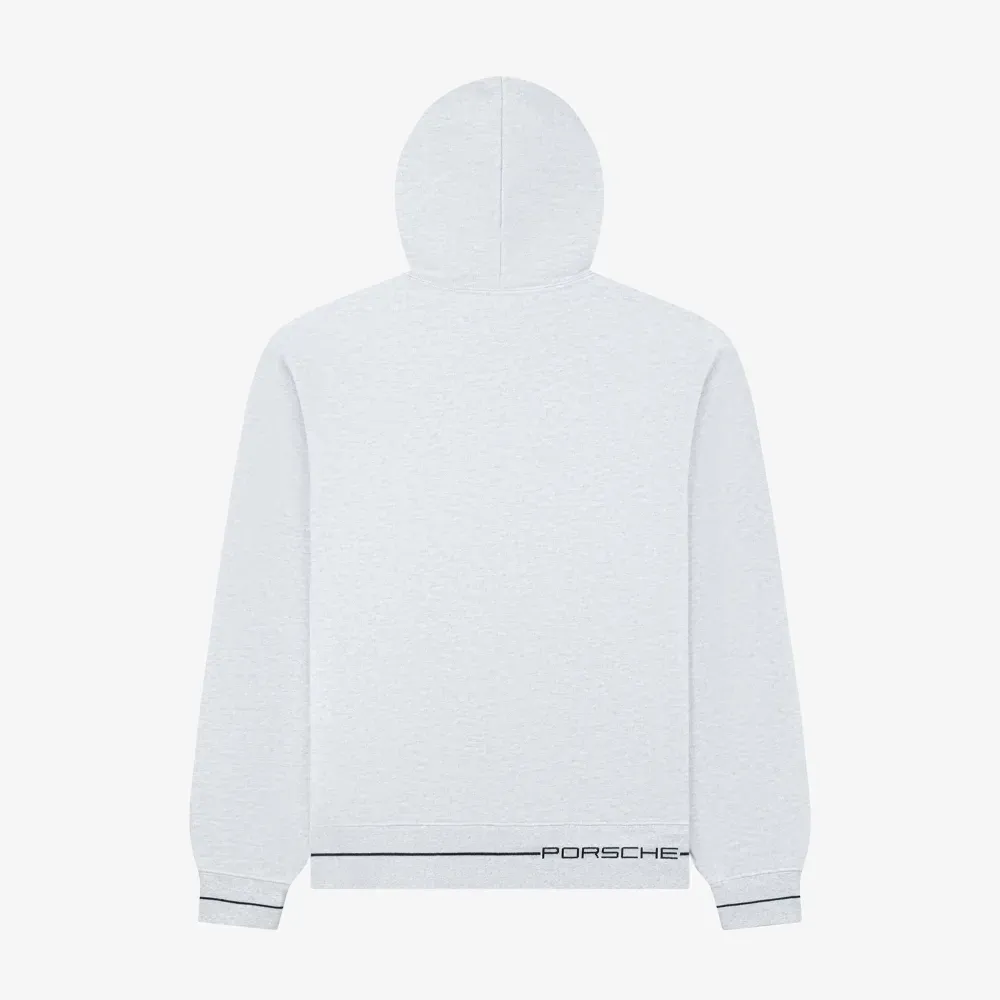 Porsche x Aimé Leon Dore Moletom Full-Zip Silver Mix - Droper