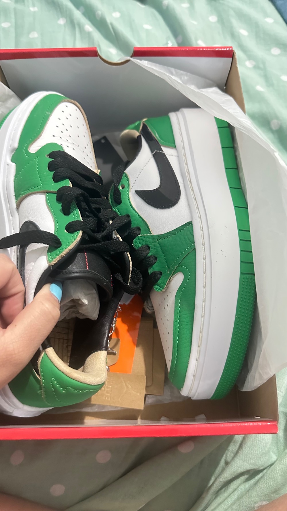 Air Jordan 1 Elevate Low SE Lucky Green