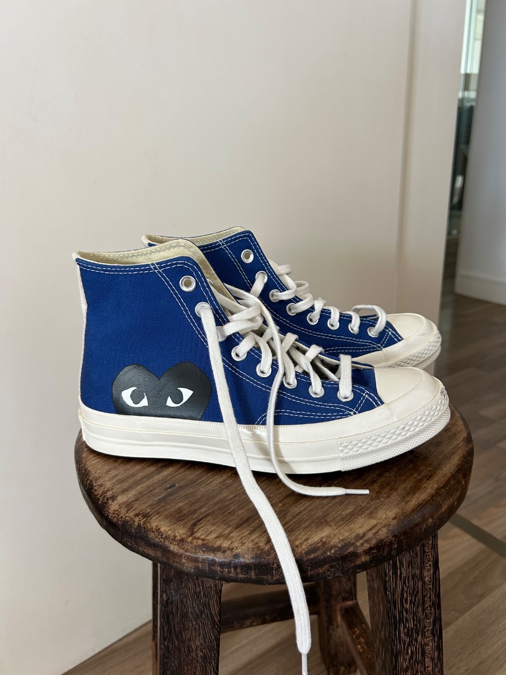 Comme des Garçons PLAY x Converse Chuck 70 Blue