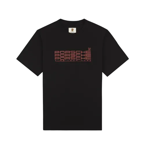 Porsche x Aimé Leon Dore Camiseta Racing Jet Black - Droper