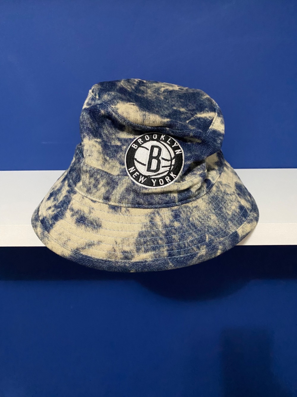 brooklyn nets mitchell & ness bucket hat chapeu