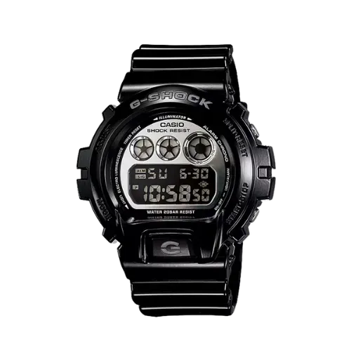 Relógio Casio G-Shock 6900 Black Silver