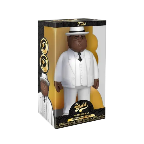 Funko Vinyl Gold Notorious Big White Suit 12 Inch