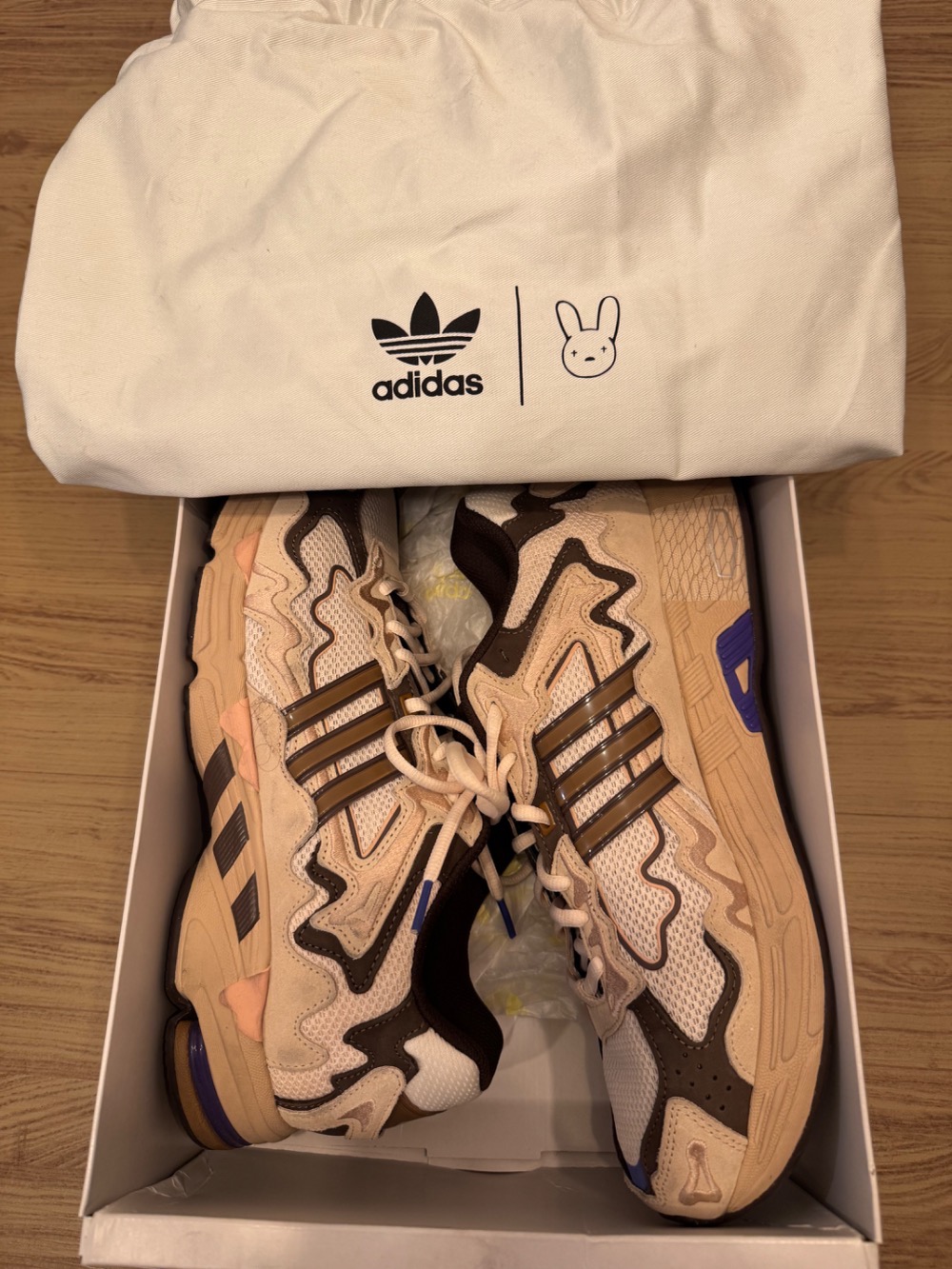 Bad Bunny x adidas Response CL Bronze Strata
