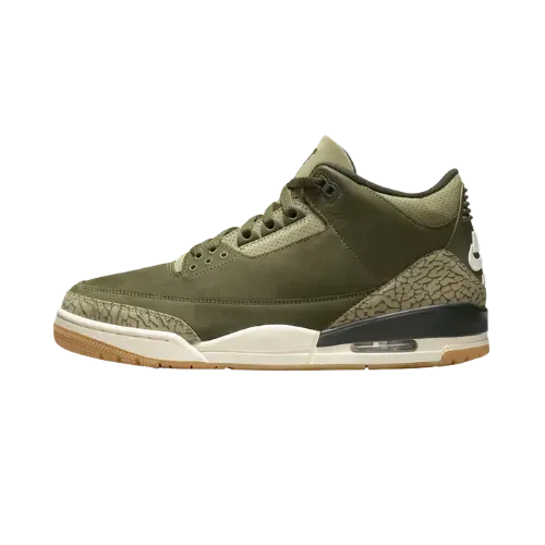Air Jordan 3 Retro “Olive Grey / Green Abyss” chega com estética