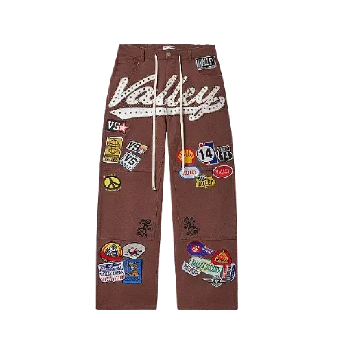 Calça Vale Lives Forever 1980s Painters Brown