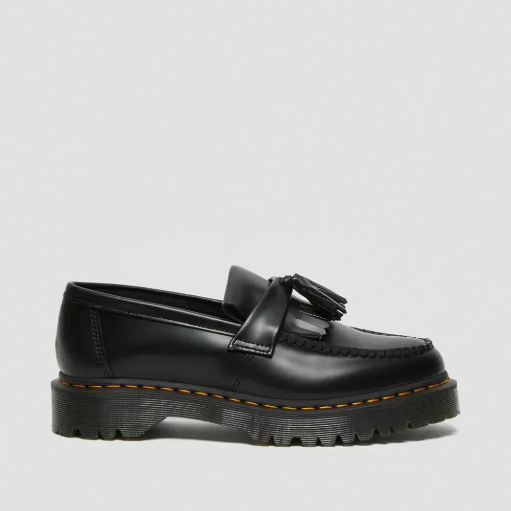 靴 Dr.Martins Adrian BEX UK5 Dr.Martens Loafers Adrian Bex Smooth Leather Tassel Black - Droper