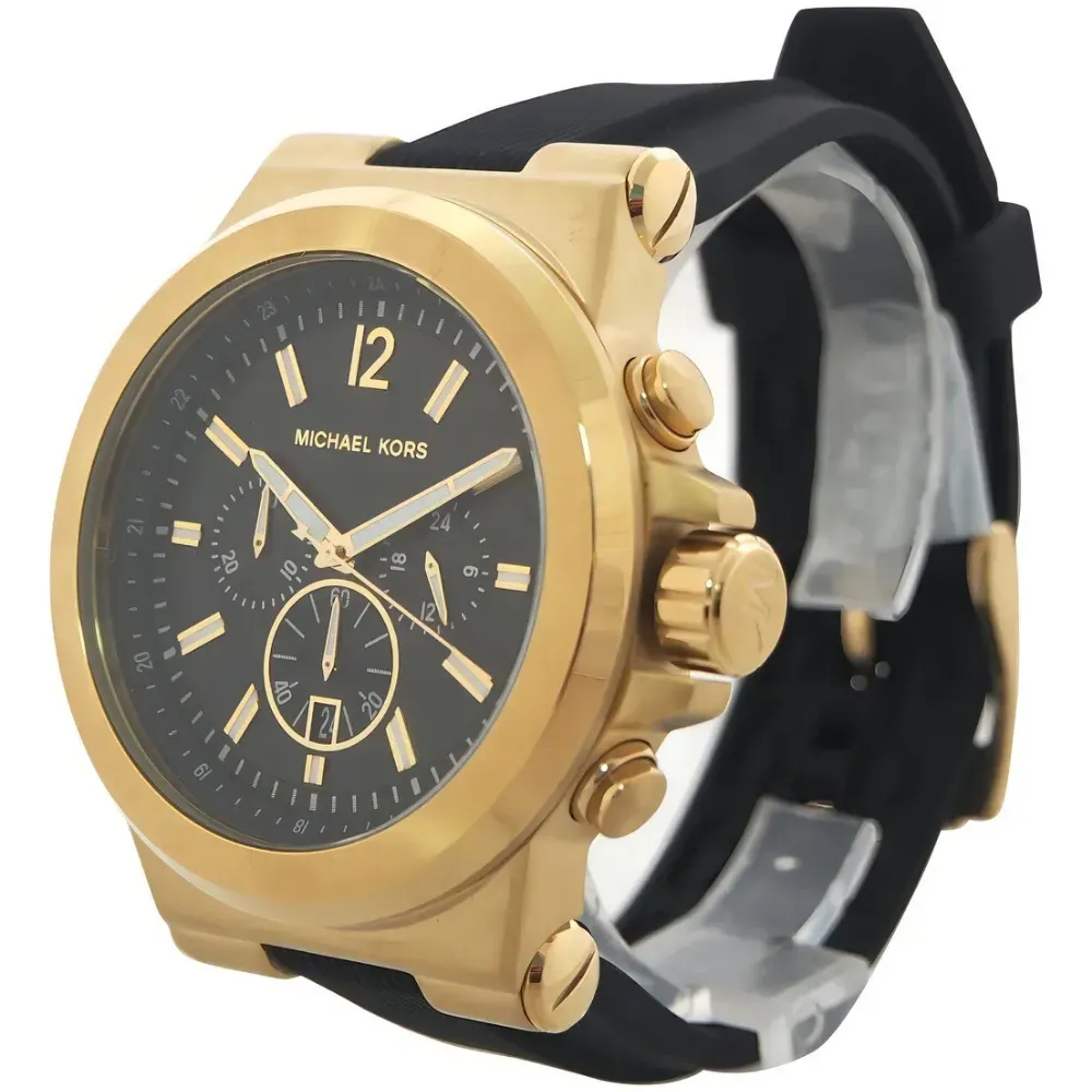 Relógio Michael Kors Dylan Black Gold - Droper