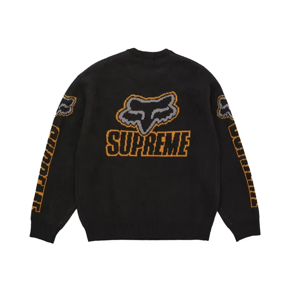 Fox Racing x Supreme Sweater Black FW25-W9 - Droper