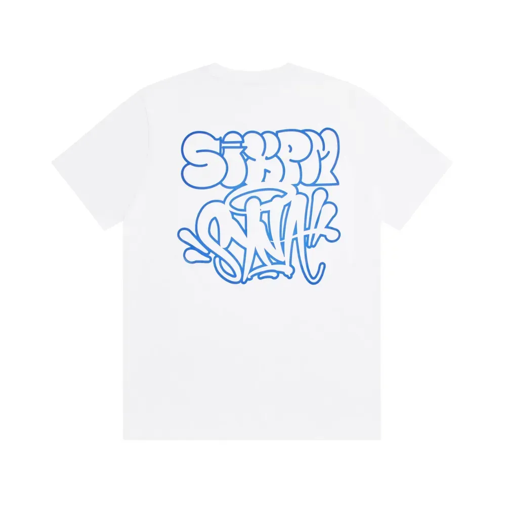 6PM x Central Cee x Syna World Camiseta Legendary Link Up Blue