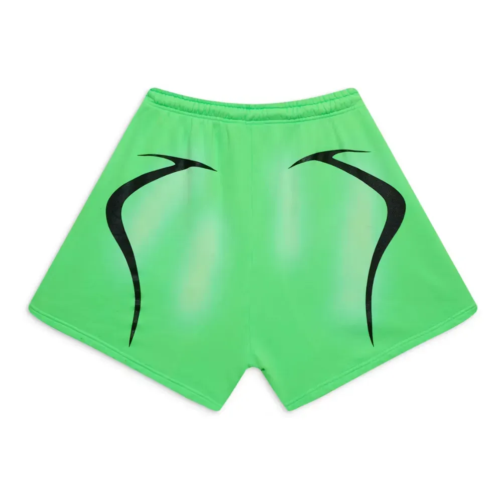 Shorts Hellstar Warm Up Neon Green - Droper