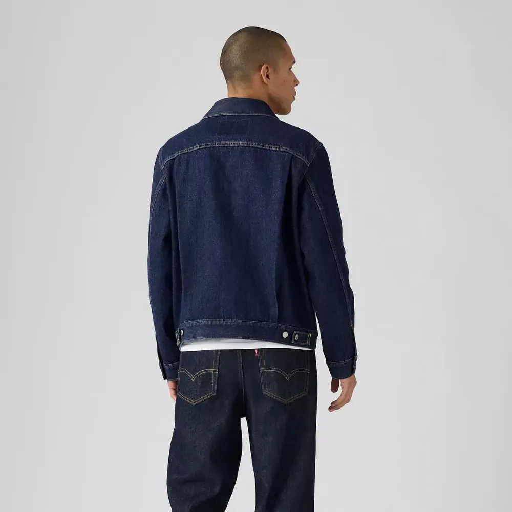 K*i様 【極美品/真紺】Levi's × Oasis コラボ Type II Oasis x Levi's Jaqueta Type II Trucker Dark Wash - Droper