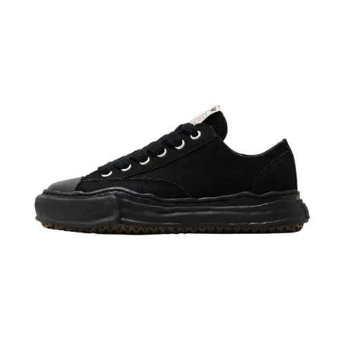 Maison Mihara Yasuhiro Peterson OG Sole Canvas Low Triple Black