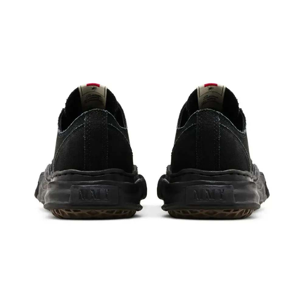 Maison Mihara Yasuhiro Peterson OG Sole Canvas Low Triple Black