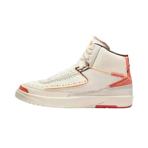 Maison Château x Air Jordan 2 Rouge Orange and Sail