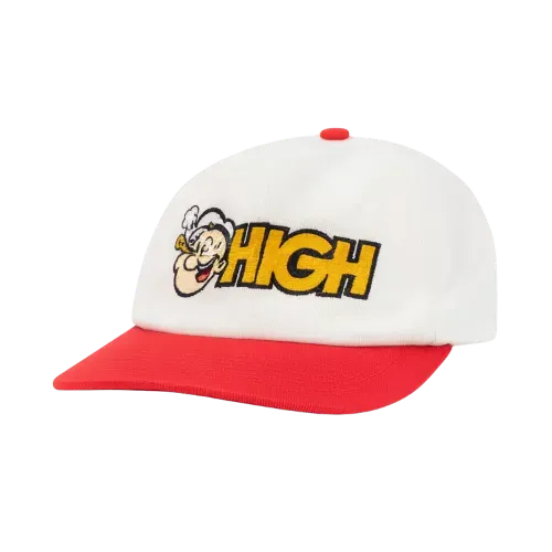 Popeye x High Company Boné 6 Panel Beige Red