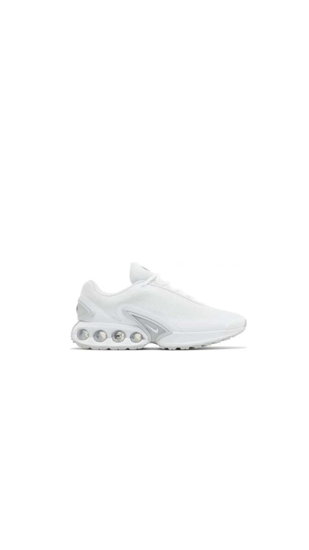 Nike Air Max DN White Metallic Silver — 38 / 39 / 40 / 41 / 42 / 43, Novo