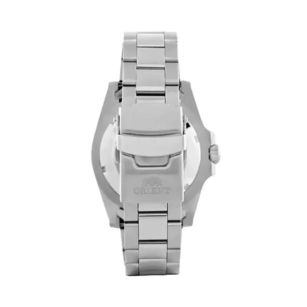 Relógio Orient Automatic Submariner Silver Red foto 2