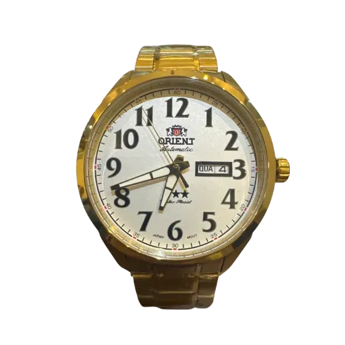 Relógio Orient Automatic Gold Black