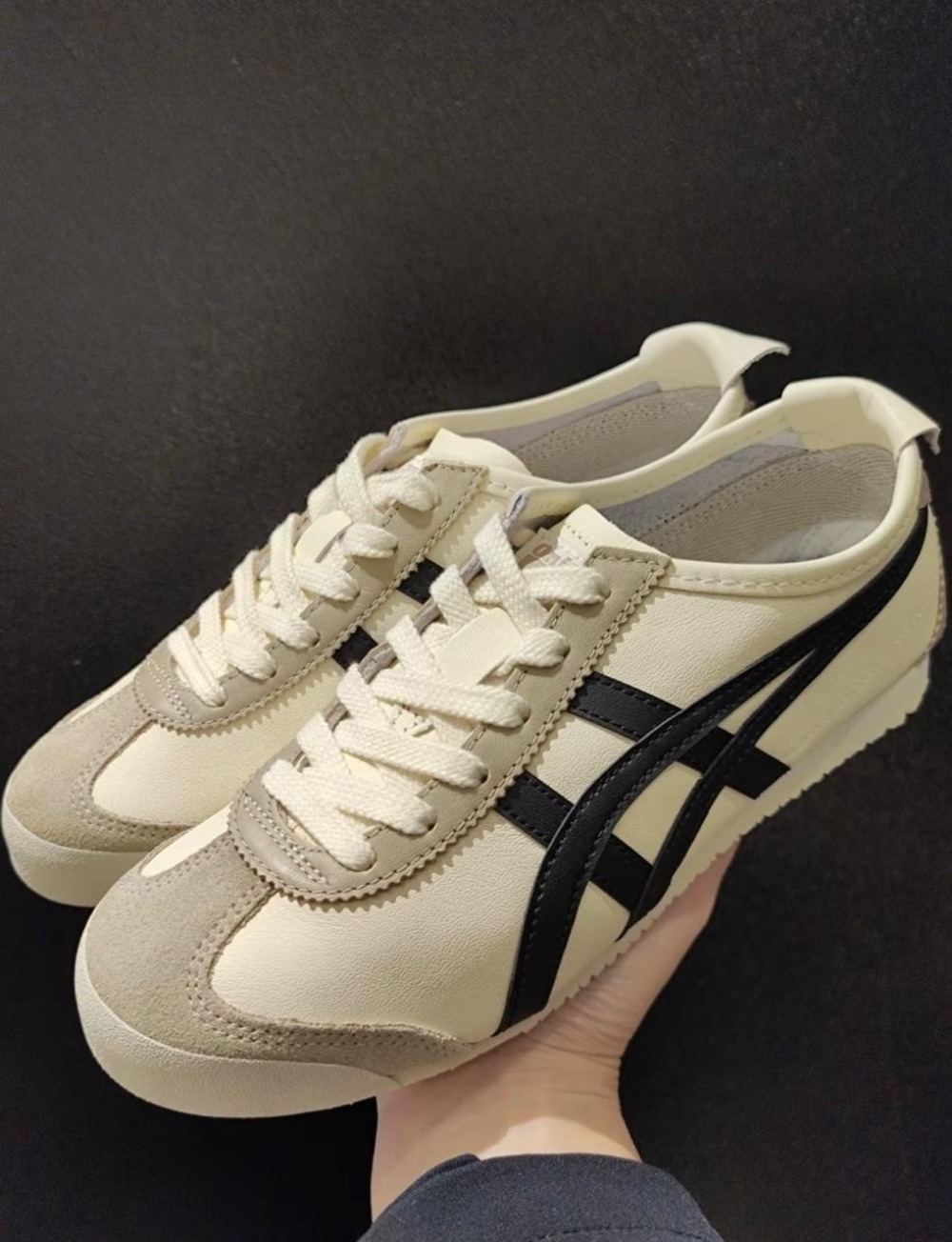 Onitsuka Tiger Mexico 66 Ivory Black