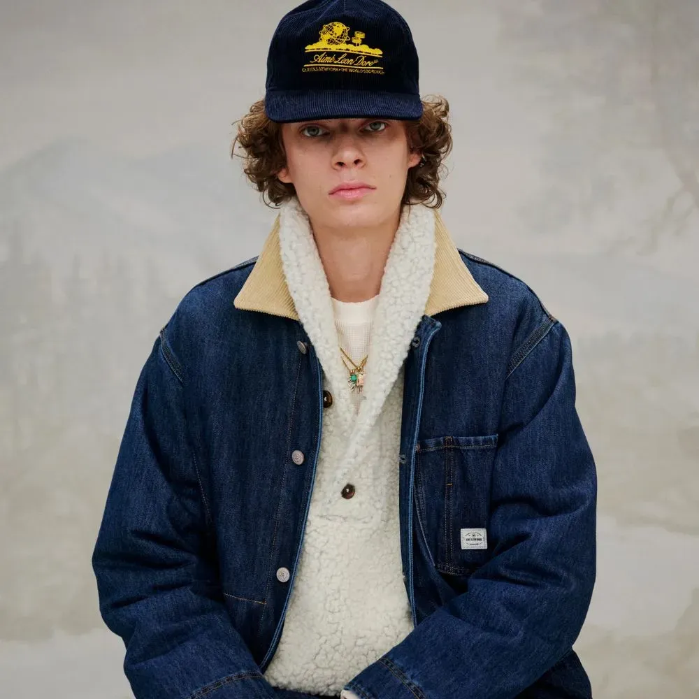 Boné Aimé Leon Dore Unisphere Corduroy Navy blazer - Droper