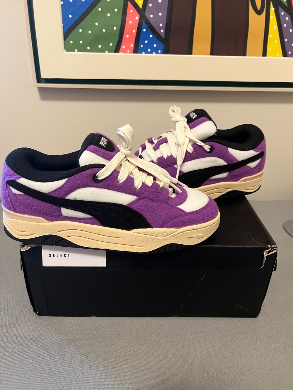Puma-180 Felt Purple Pop