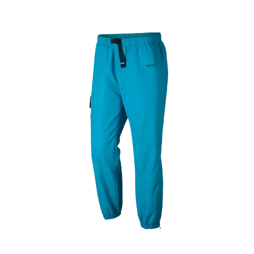 Supreme x Nike Calça Trail Running Blue