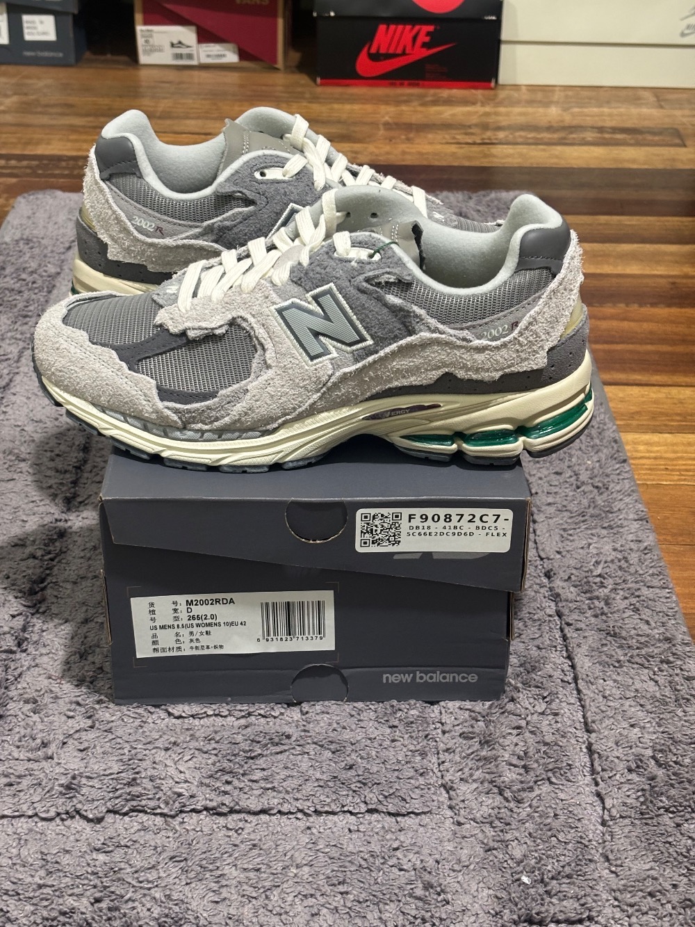 New Balance 2002R Protection Pack Rain Cloud