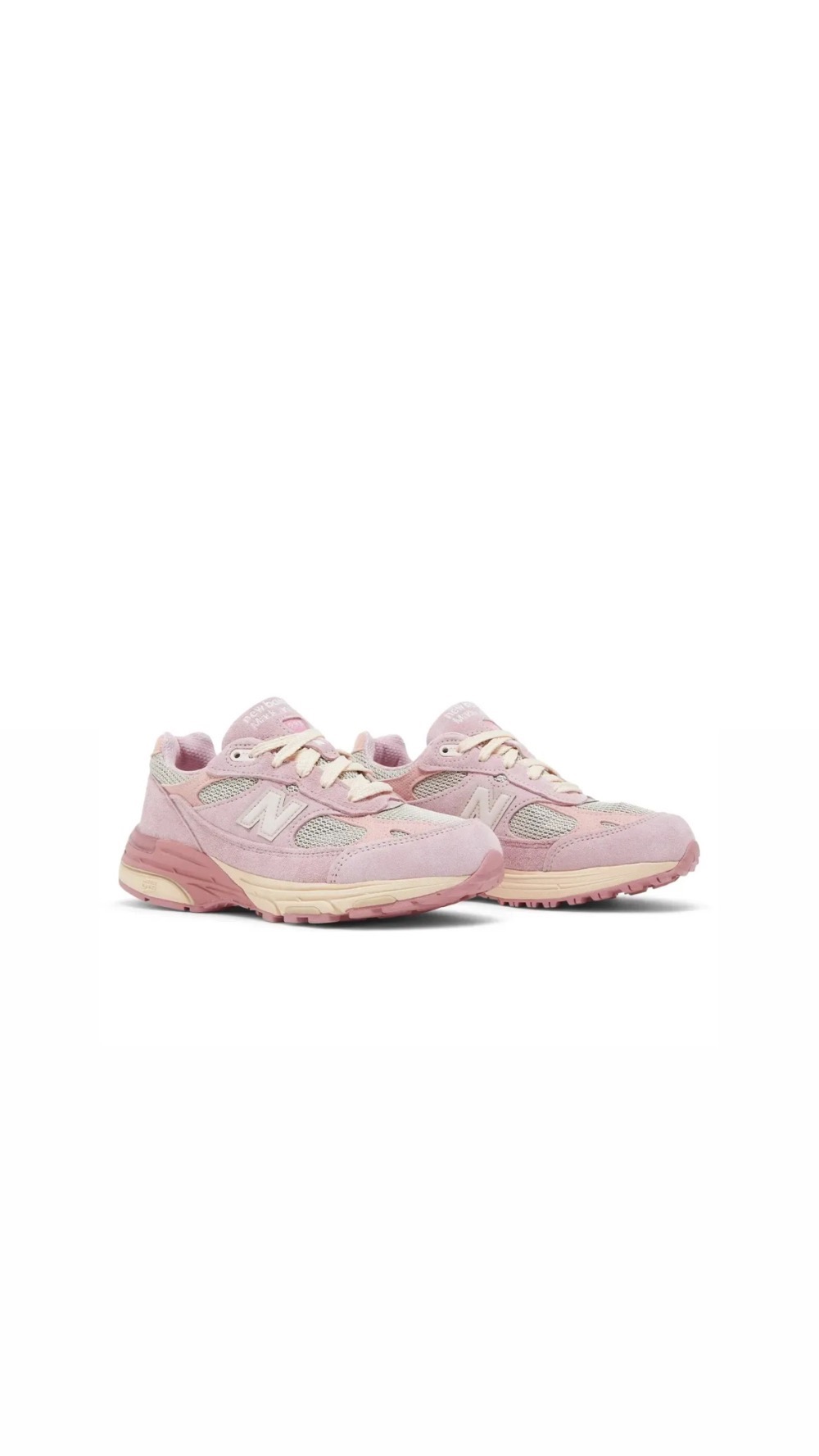 Joe Freshgoods x New Balance 993 Art Powder Pink Feminino — 40 / 41 / 42 / 43 / 44, Novo