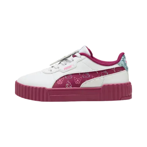Hello Kitty And Friends x Puma Carina 3.0 Infantil White Berry