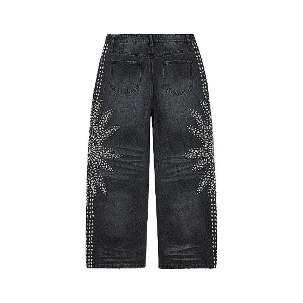 Calça Vale Lives Forever Denim Sirens Black foto 1