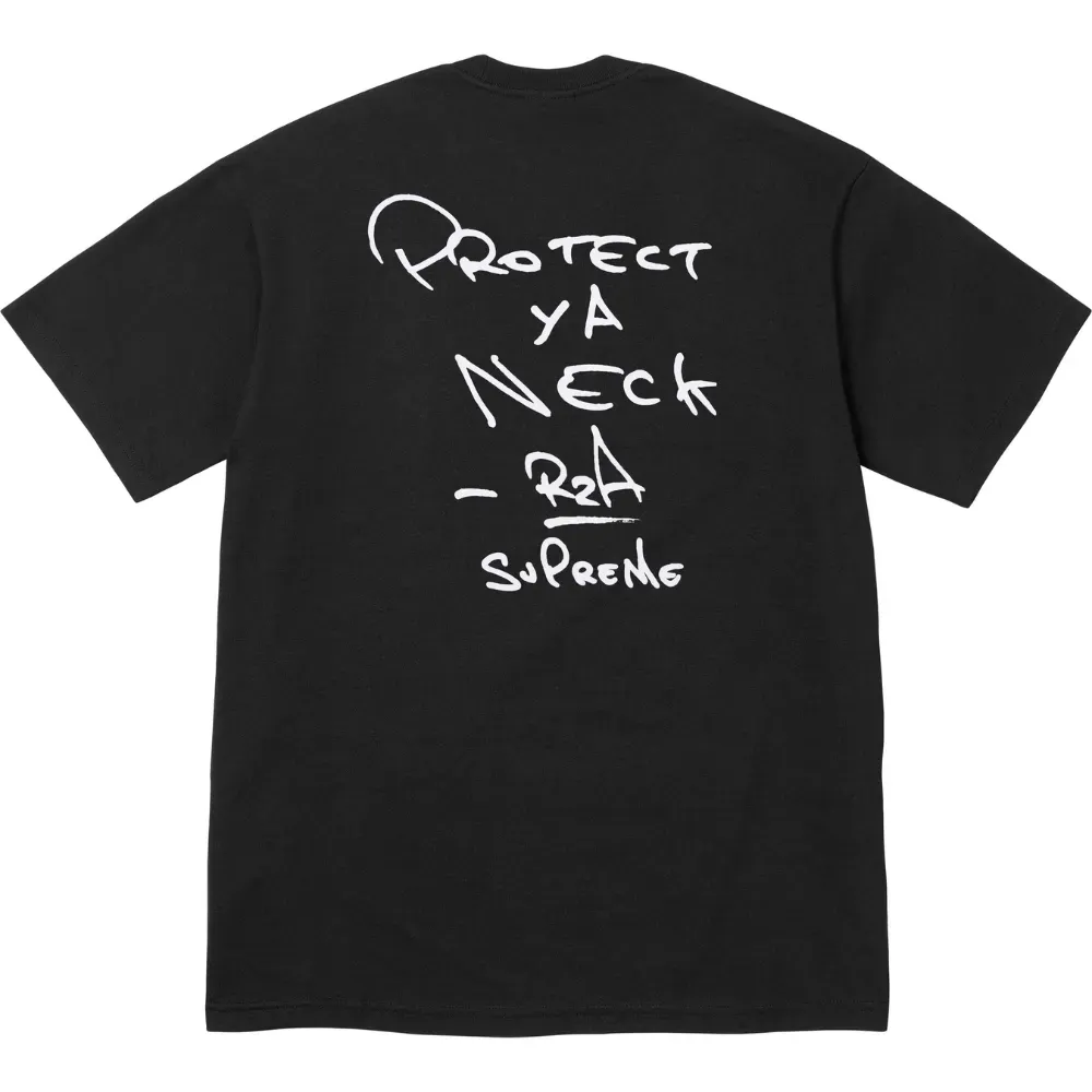 Wu-Tang Clan x Supreme Camiseta Rza Black FW25-W10 - Droper