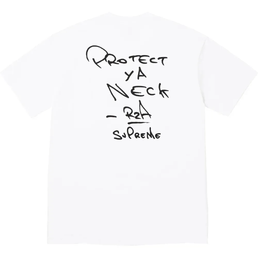 Wu-Tang Clan x Supreme Camiseta Rza Purple White FW25-W10 - Droper