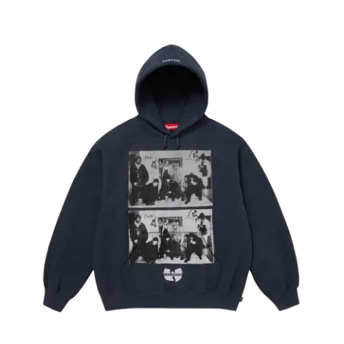 Wu-Tang Clan x Supreme Moletom Hooded Navy FW25-W10 - Droper
