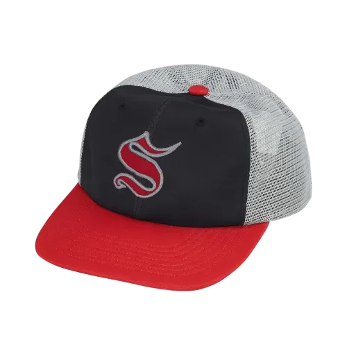 Boné Supreme Contrast S Mesh Back 6-Panel Grey FW25-W10 - Droper