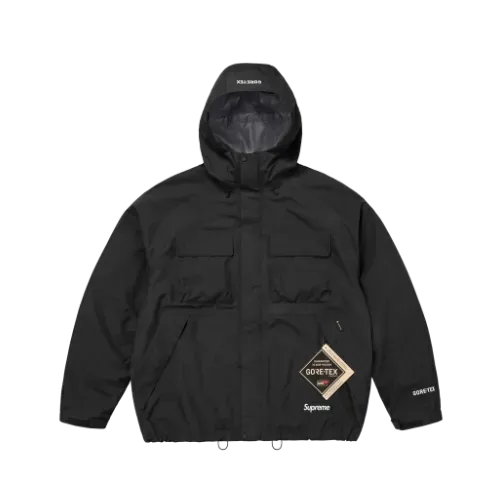 Jaqueta Supreme GORE-TEX Shell Black FW25-W10 - Droper