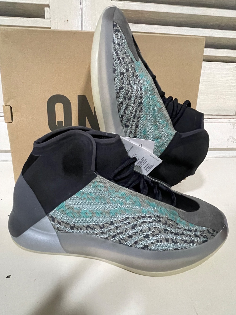 Yeezy QNTM Teal Blue