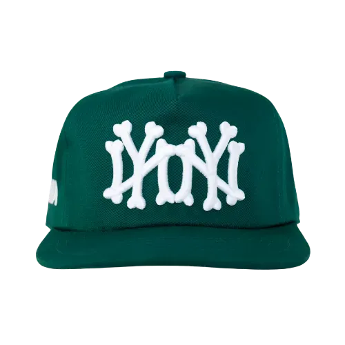 Boné oMA Studios NY NY Bones Forest Green White