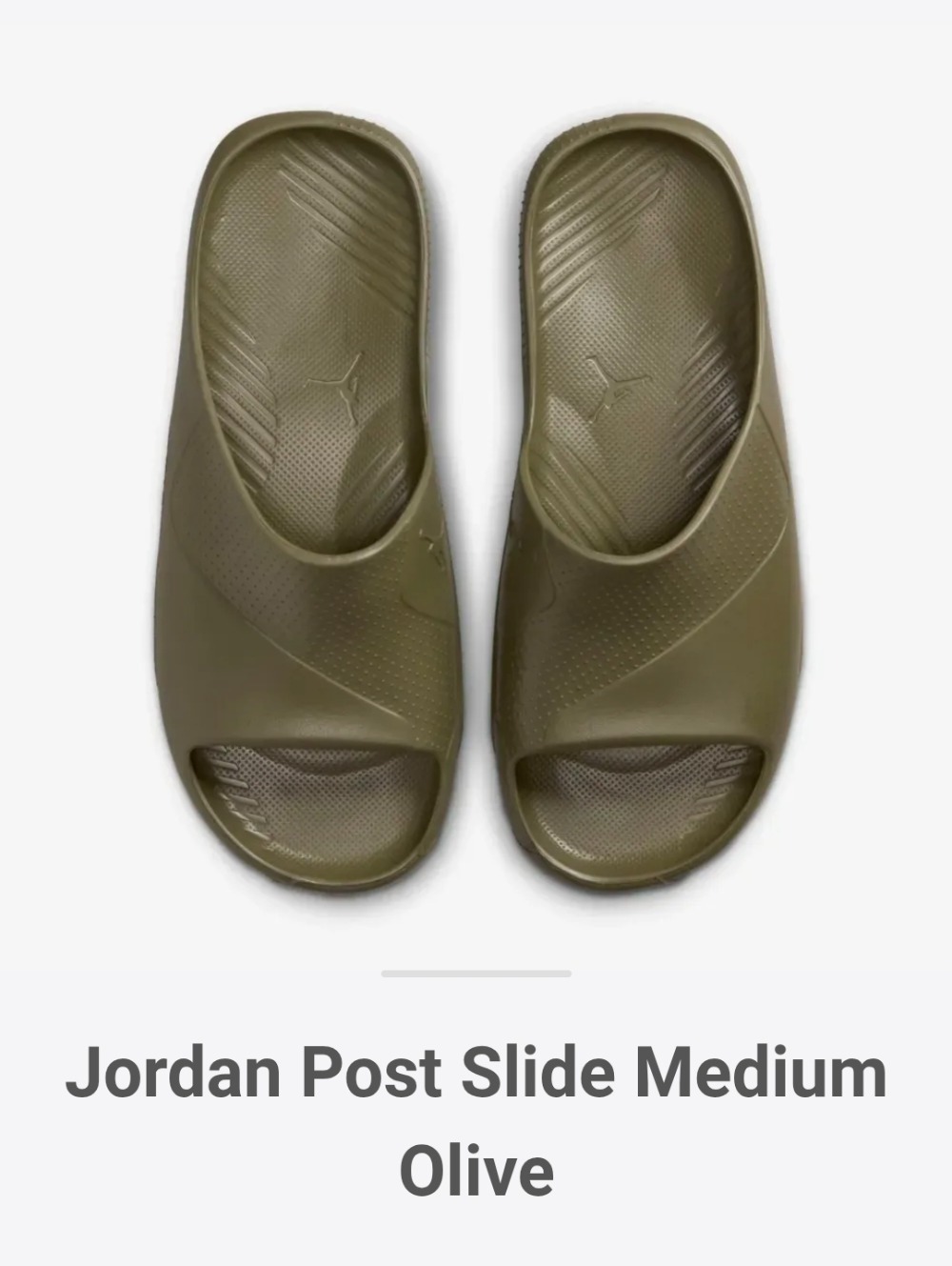 Jordan Post Slide Medium Olive