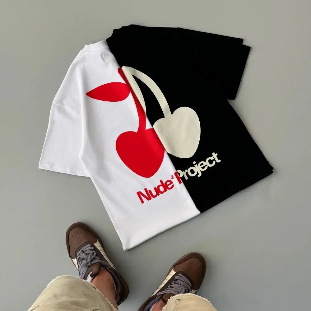 Imagem Camiseta Nude Project Cherry Logo Black