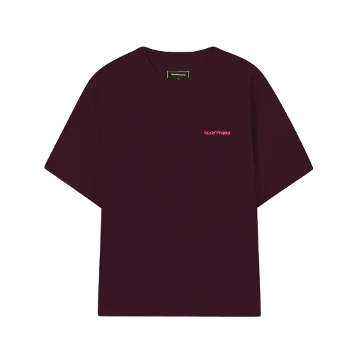 Camiseta Nude Project Origins Burgundy